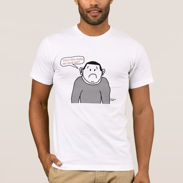 Fat - Cartoon Guy - Shirt (Front)