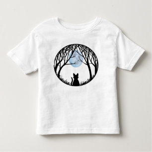 Fat Cat Baby's T-shirt Black Cat Toddler Shirt