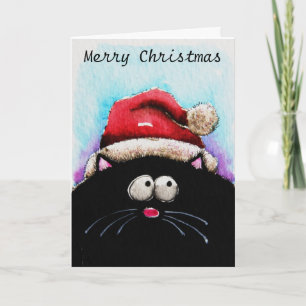 Fat Cat Christmas card