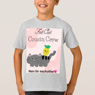 Fat Cat cousin crew  T-Shirt