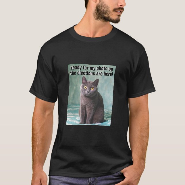 Fat Cat (dark) T-Shirt (Front)