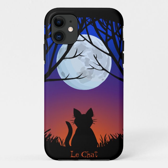 Fat Cat iPhone5 Case Cat Lover Le Chat iPhone Case (Back)