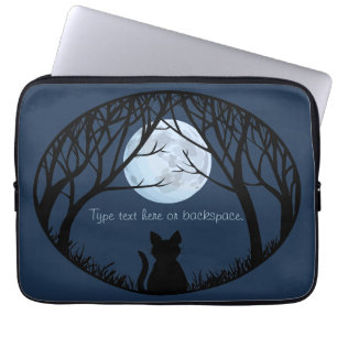Fat Cat Laptop Sleeve Personalise Cat Lover Sleeve