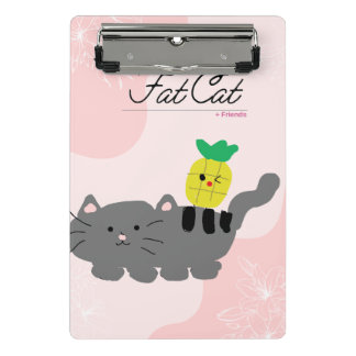 FAT CAT Mini Clipboard