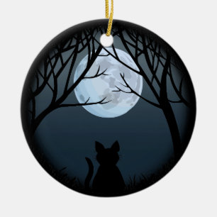 Fat Cat Ornament Personalised Cat Decoration Gift