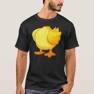fat cute yellow duck body costume halloween cospla T-Shirt