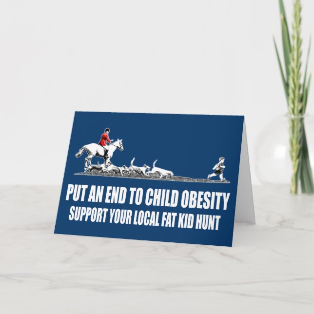 Fat kid card (Front)