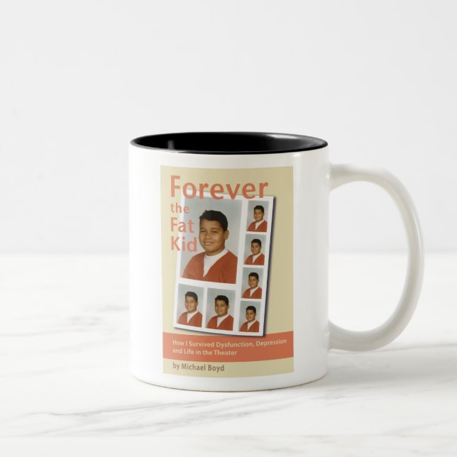 FAT KID Mug (Two Tone) (Right)