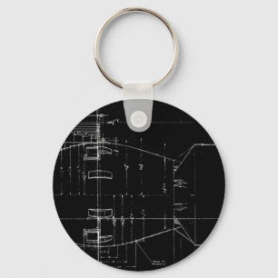 Fat Man atomic bomb Key Ring