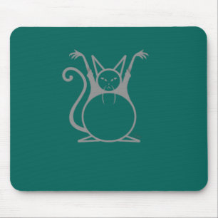 Fat Master Cat Mouse Pad