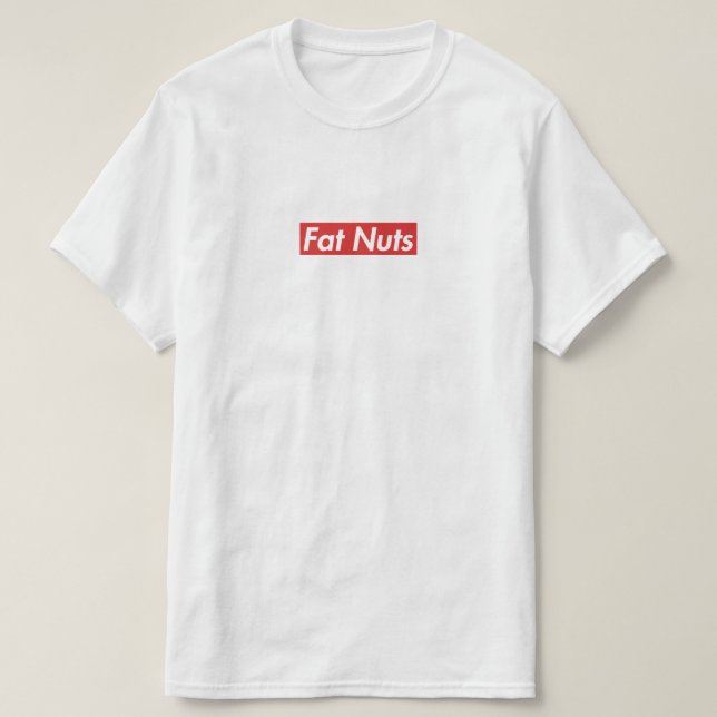 Fat Nuts Designer Tee (Design Front)