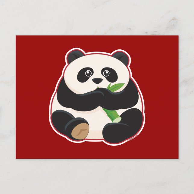 Fat Panda Postcard (Front)