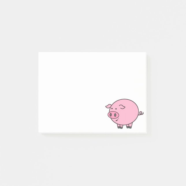 Fat Pig Post-it Notes (Front)