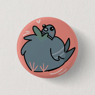 Fat Pigeon 3 Cm Round Badge