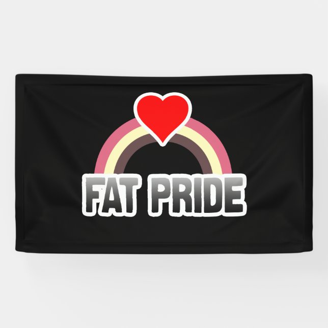 Fat Pride Banner (Horizontal)