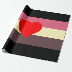 Fat Pride Flag Wrapping Paper