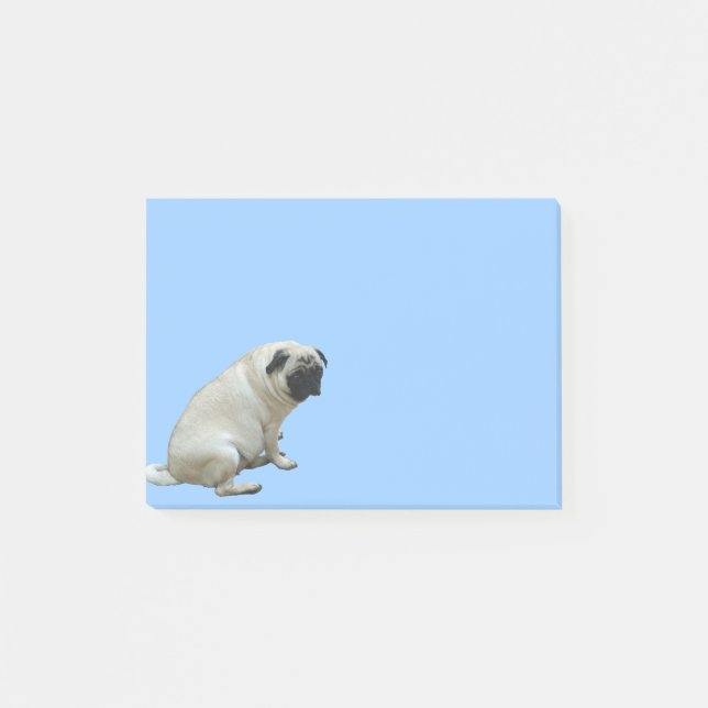 Fat Pug Post-it Notes (Front)