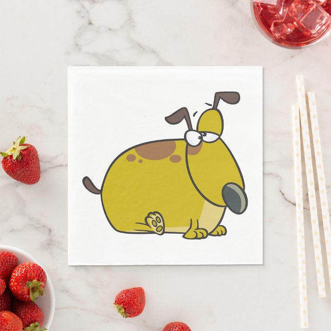 Fat Puppy Paper Napkins (Creator Uploaded)