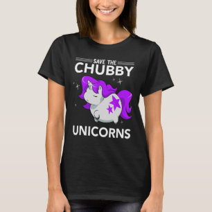 Fat Rhino Chubby Unicorn Rhinoceros Save The Chubb T-Shirt