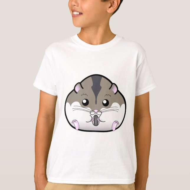 Fat Russian Dwarf Hamster T-Shirt (Front)