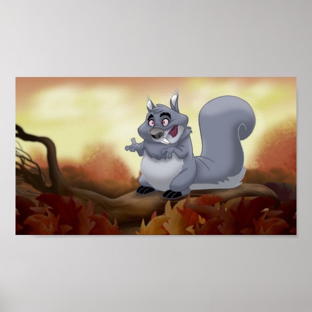 Fat Squirrel Print (Front)