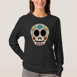 Fat Sugar Skull Long Sleeve Shirt