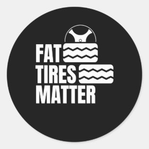 Fat Tires Tires Wheels Wheel Sticker 
