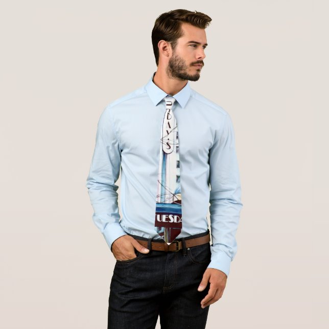 Fat Tuesday's Eve Tie (In Situ)