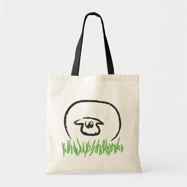 Fat White Sheep Tote Bag (Front)