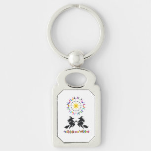Fat Witches and Queer Moons Key Ring