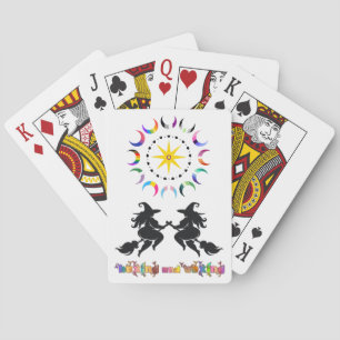 Fat Witches and Queer Moons Playing Cards
