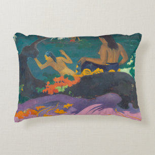 Fatata te Miti by Gaugin Decorative Cushion