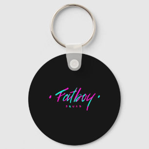 Fatboy Squad Gym Weightlifting Bodybuilding Fitnes Key Ring