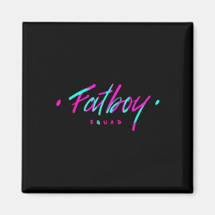 Fatboy Squad Gym Weightlifting Bodybuilding Fitnes Magnet