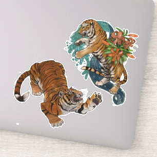Fate in the Stars Tigers Custom-Cut Vinyl Sticker