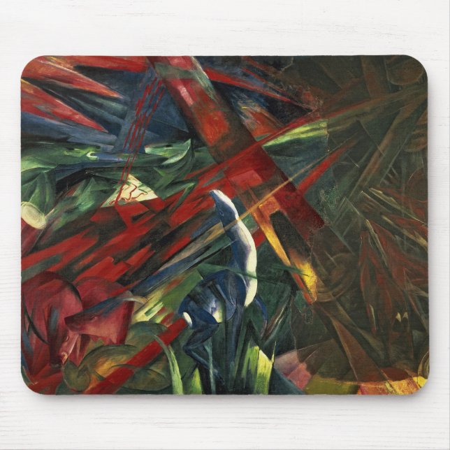 Fate of the Animals, 1913 Mouse Pad (Front)