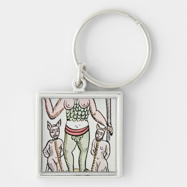 Fate, tarot card, French Key Ring (Front)