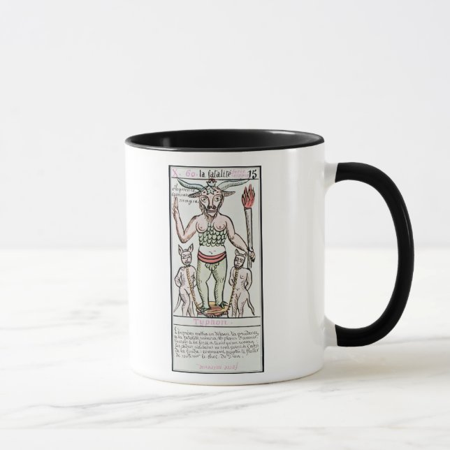 Fate, tarot card, French Mug (Right)