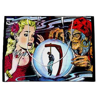 Fate The Witch Fortune Teller Vintage Comics Large Gift Bag