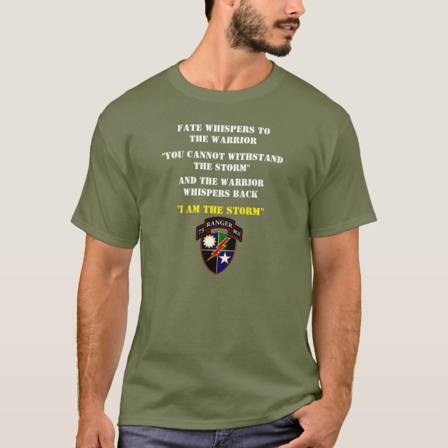 FATE WHISPERS TO THE WARRIOR, T-Shirt (Front)