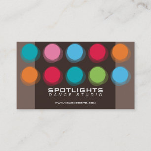 fatfatin Fuzzy Colour Dots Fun Profile Card