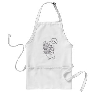 FatGirlCakes_Logo Standard Apron