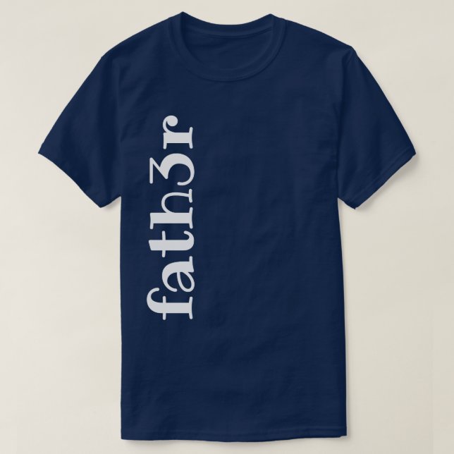 fath3r one side T-Shirt (Design Front)