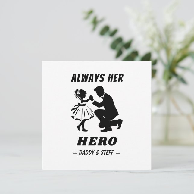 Father and Daughter - Always Her Hero (2) (Standing Front)