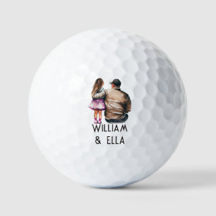 Father and Daughter Bond (11) Golf Balls