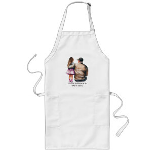 Father and Daughter Bond (11) Long Apron