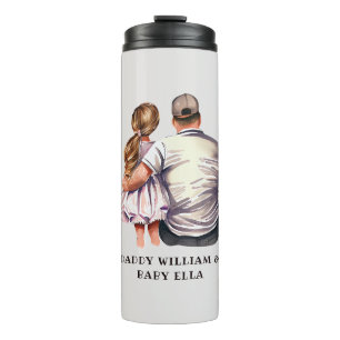 Father and Daughter Bond (13) Thermal Tumbler