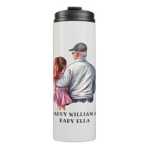 Father and Daughter Bond (14) Thermal Tumbler
