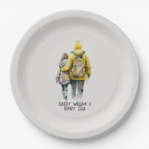Father and Daughter Bond (2) Paper Plate