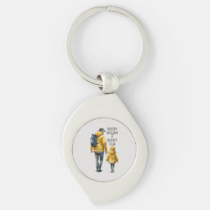 Father and Daughter Bond (3) Key Ring